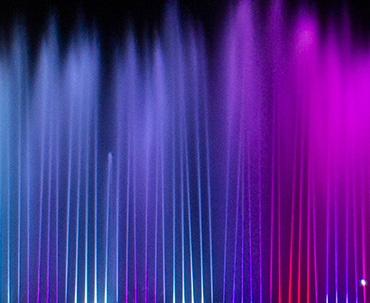 show fontaine lumineuse Nîmes